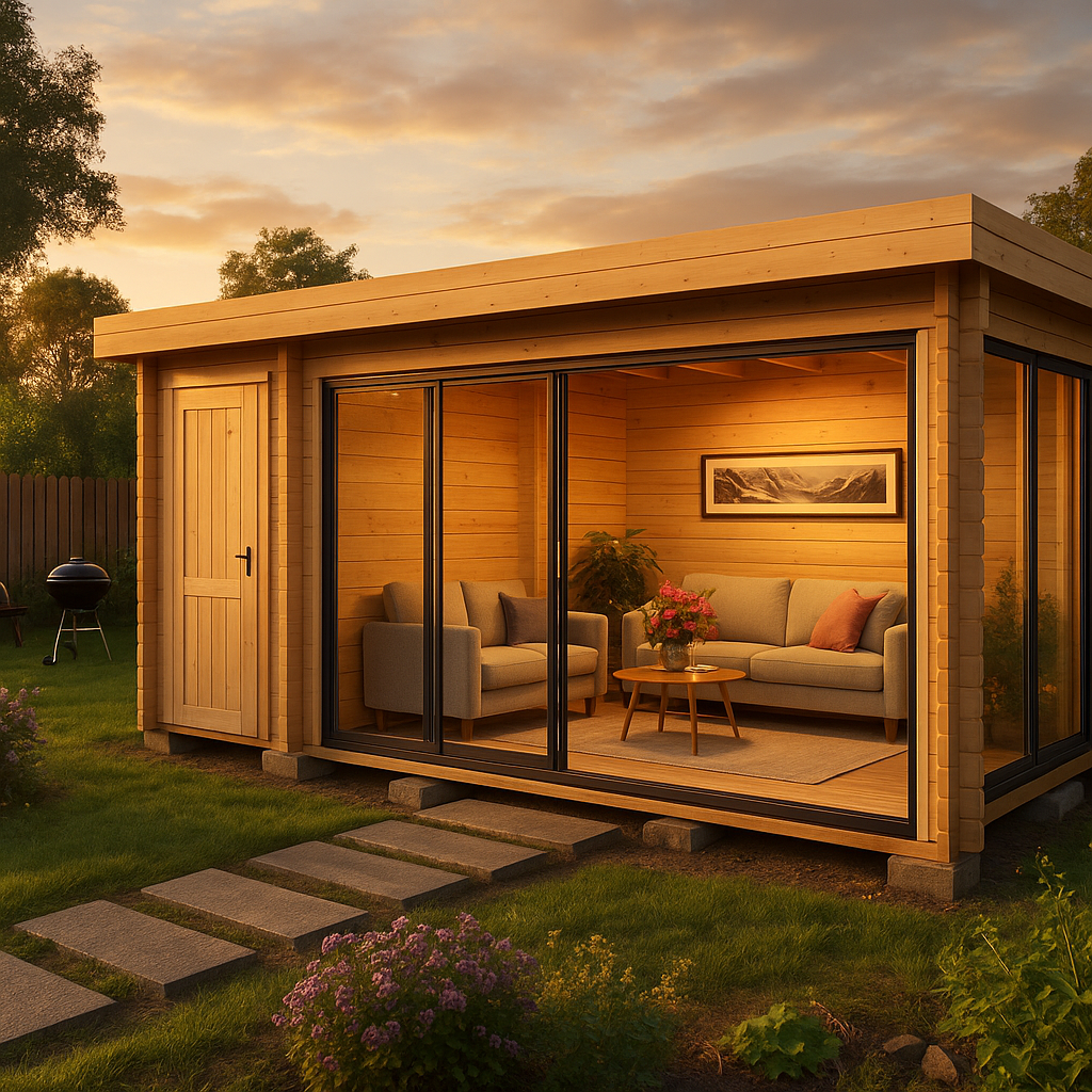 Fjordholz Gartenhaus Alu Concept 70 C