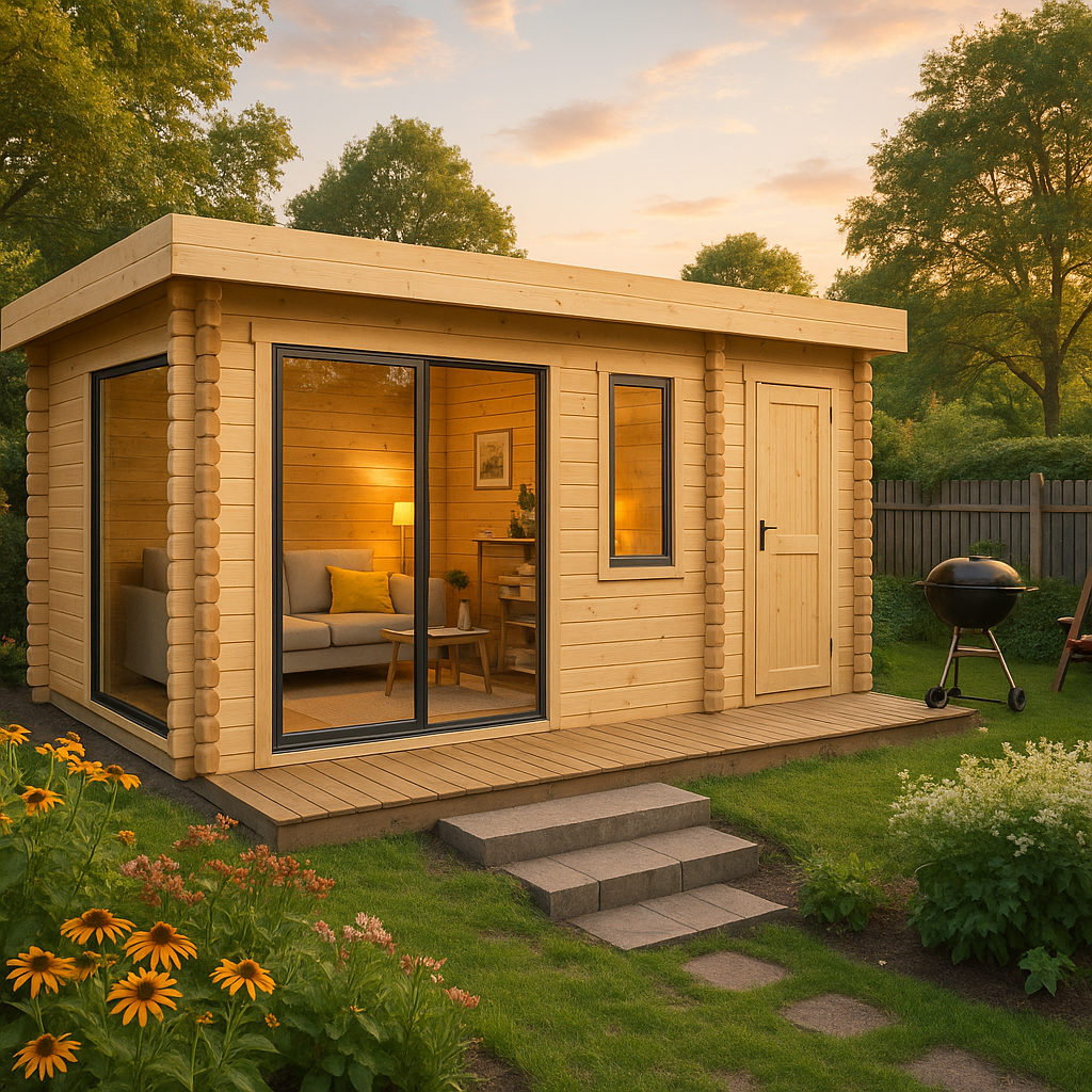 Fjordholz Gartenhaus Alu Concept 70 G