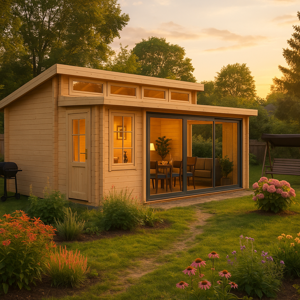 Fjordholz Gartenhaus Alu Concept Zürich 44