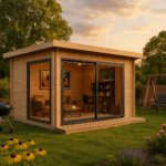 Fjordholz Gartenpavillon Modell Alu 44 B