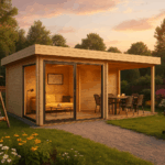Fjordholz Gartenhaus Alu Concept 44 O