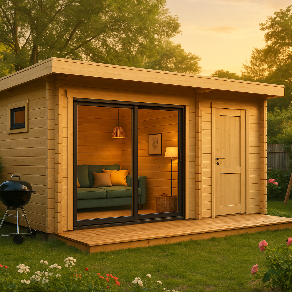 Fjordholz Gartenhaus Alu Concept 70 B