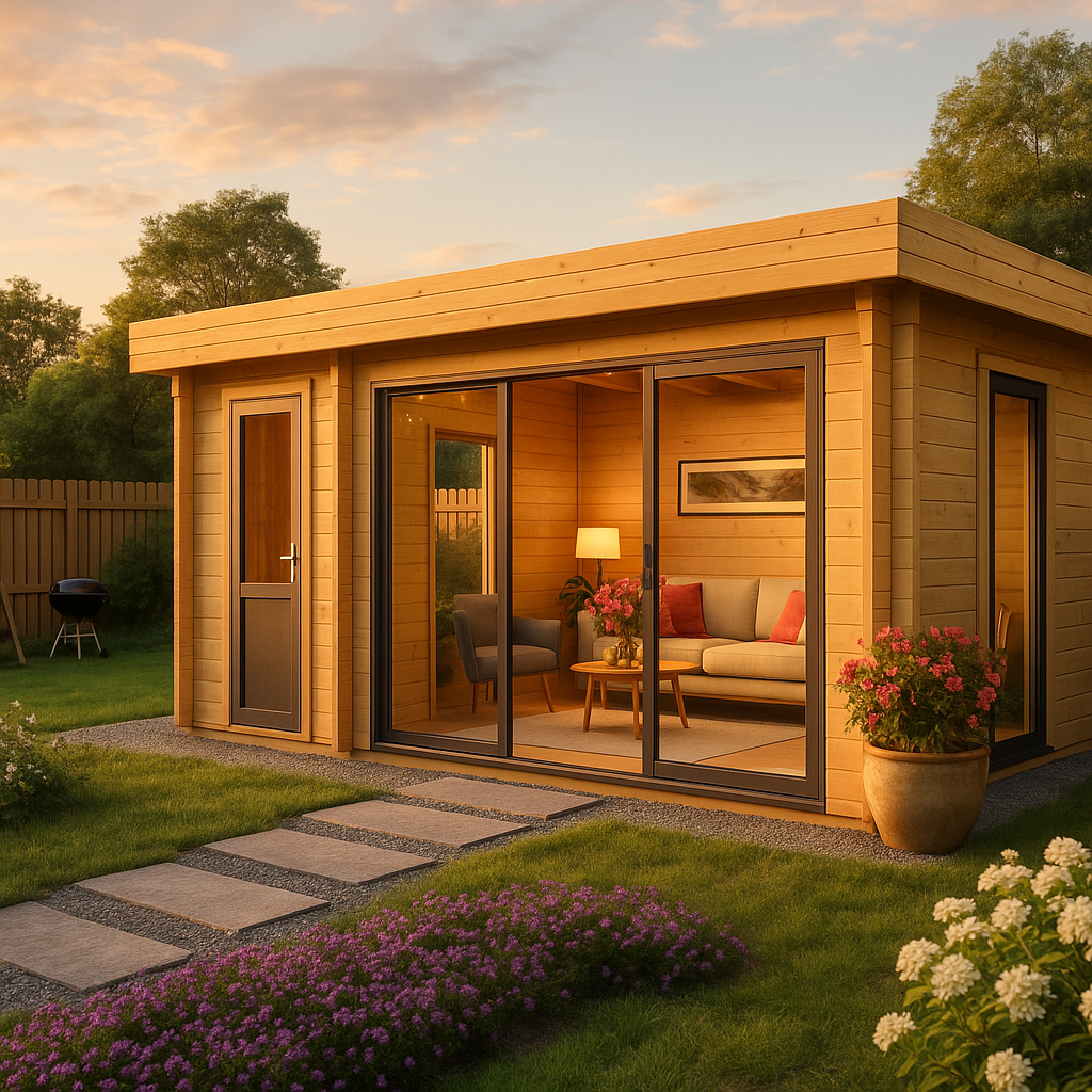 Fjordholz Gartenhaus Alu Concept 70 C