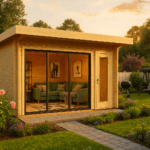 Fjordholz Gartenhaus Alu Concept 70 E