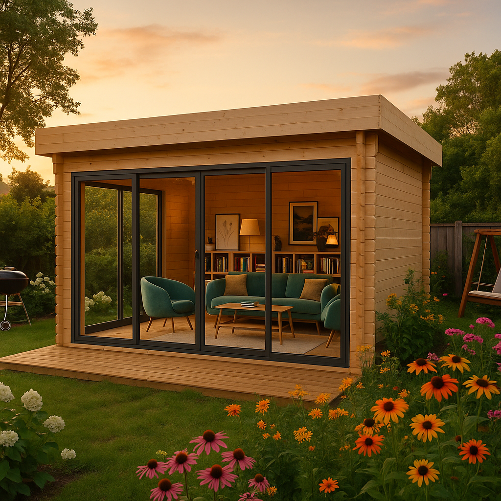 Fjordholz Gartenhaus Alu Concept 70 H