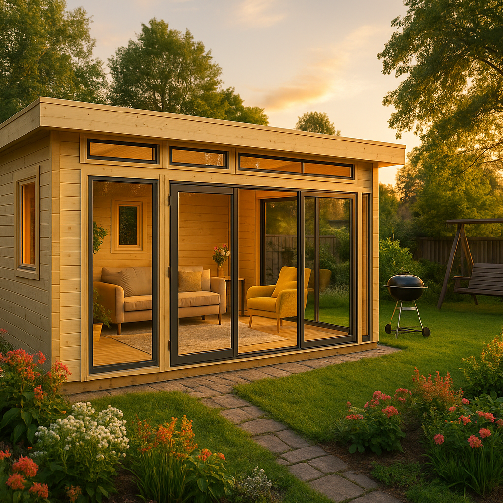 Fjordholz Gartenhaus  Alu Concept 70 K