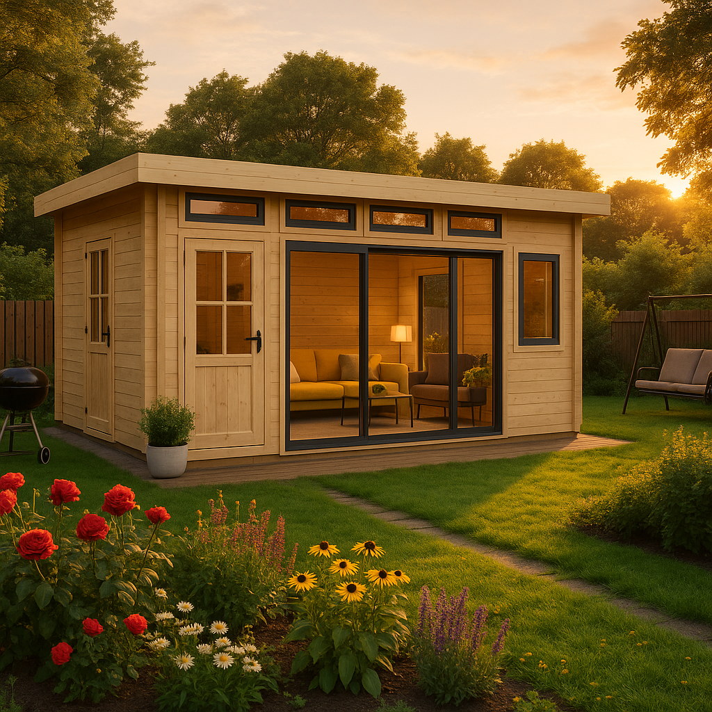 Fjordholz Gartenhaus  Alu Concept 70 K