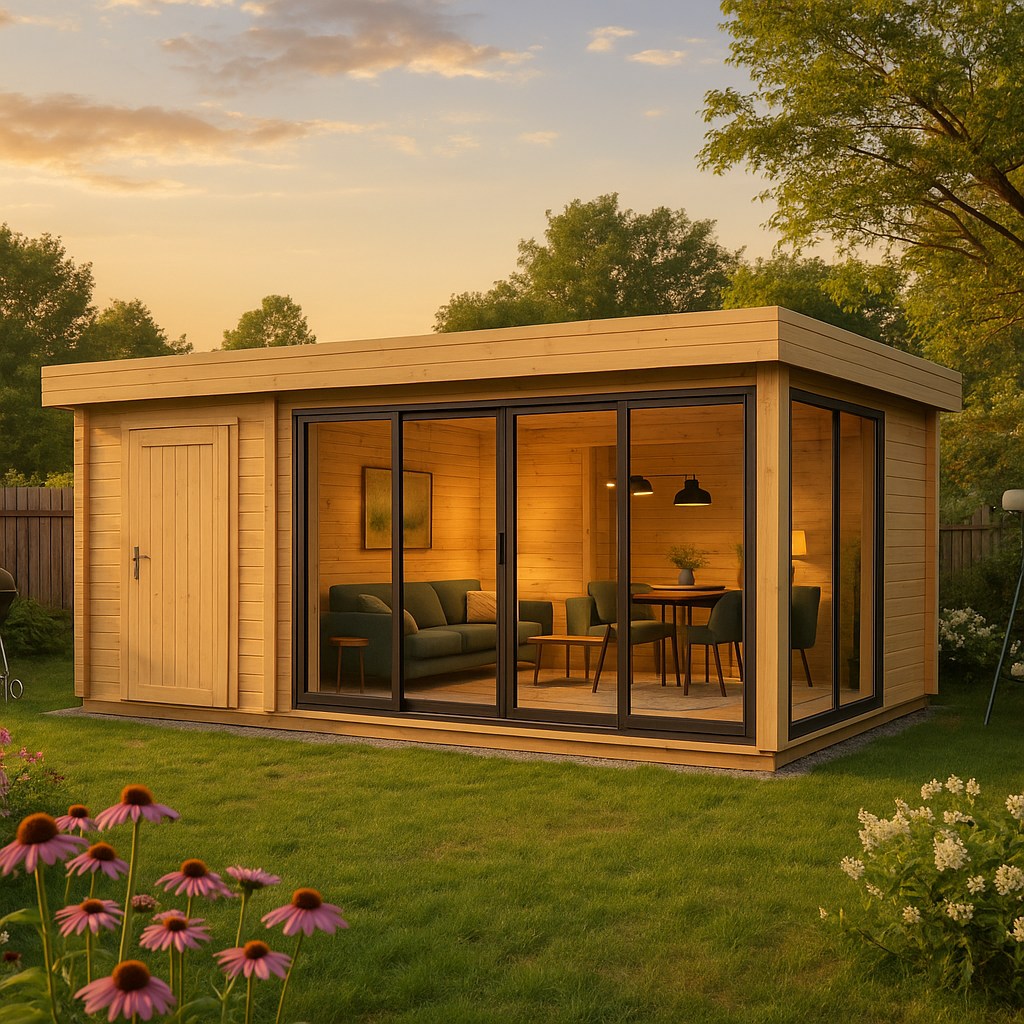 Fjordholz Gartenhaus Alu Concept 70 L