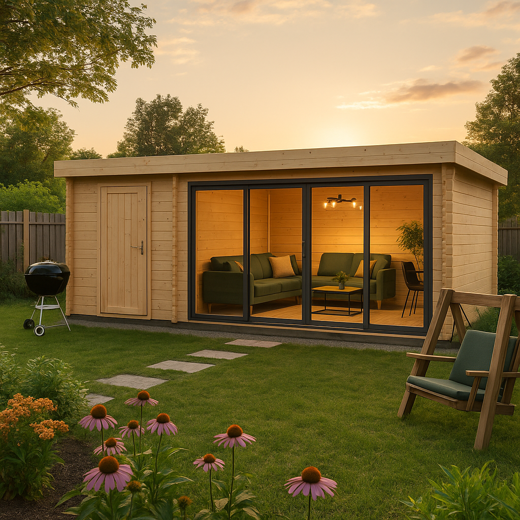 Fjordholz Gartenhaus Alu Concept 70 L