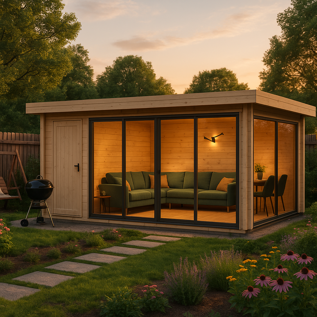 Fjordholz Gartenhaus Alu Concept 70 L
