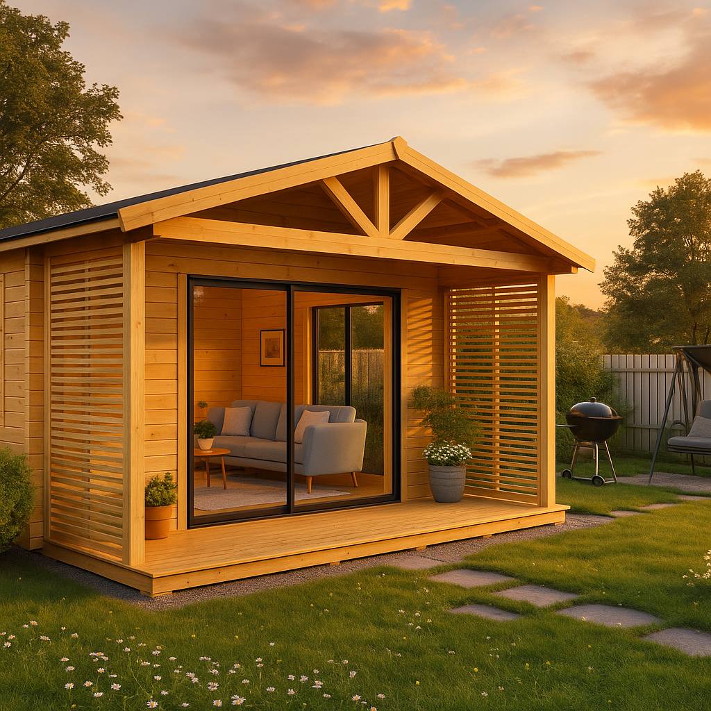 Fjordholz Gartenhaus  Alu Concept Arosa 44 B