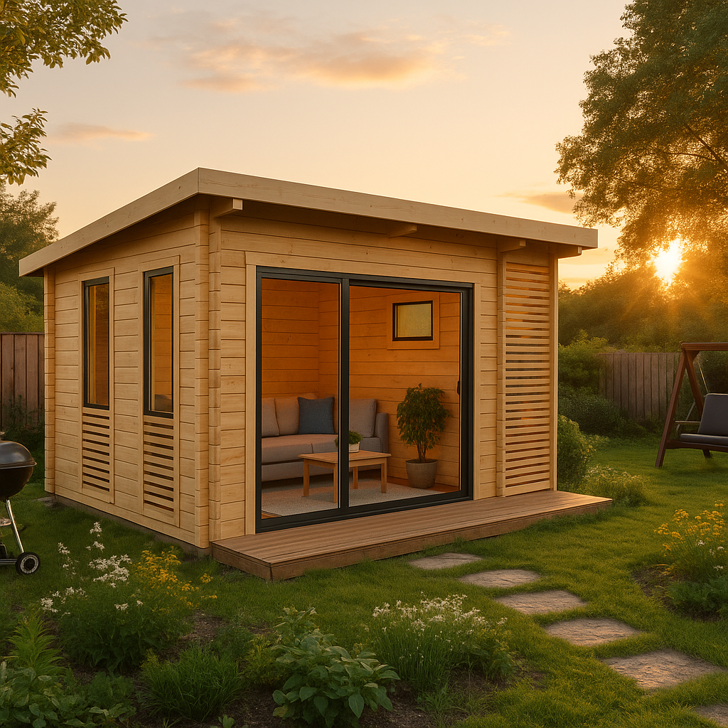 Fjordholz Gartenhaus  Alu Concept Arosa 44 B