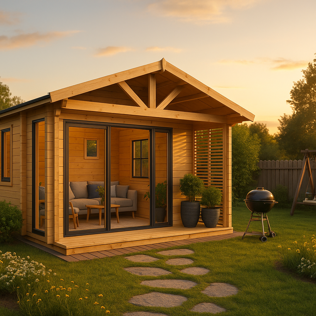 Fjordholz Gartenhaus  Alu Concept Arosa 44 B