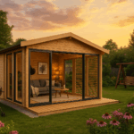 Fjordholz Gartenhaus Alu Concept Arosa 44 C