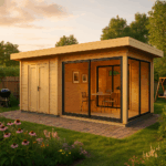 Fjordholz Gartenhaus Alu Concept Relax 44 C