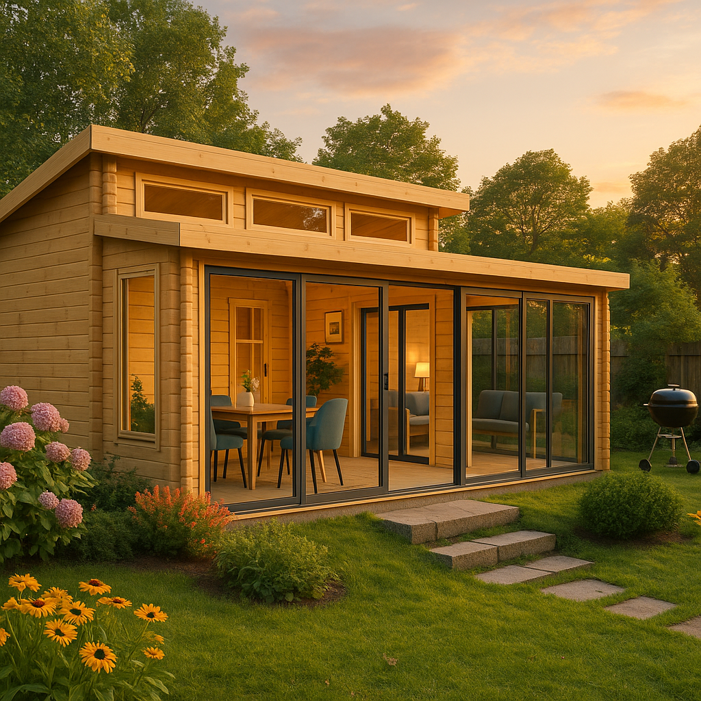 Fjordholz Gartenhaus Alu Concept Zürich 44