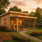 Fjordholz Gartenhaus Alu Concept Zürich 70