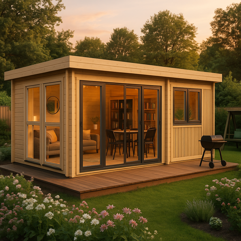 Fjordholz Gartenhaus Ambience 44