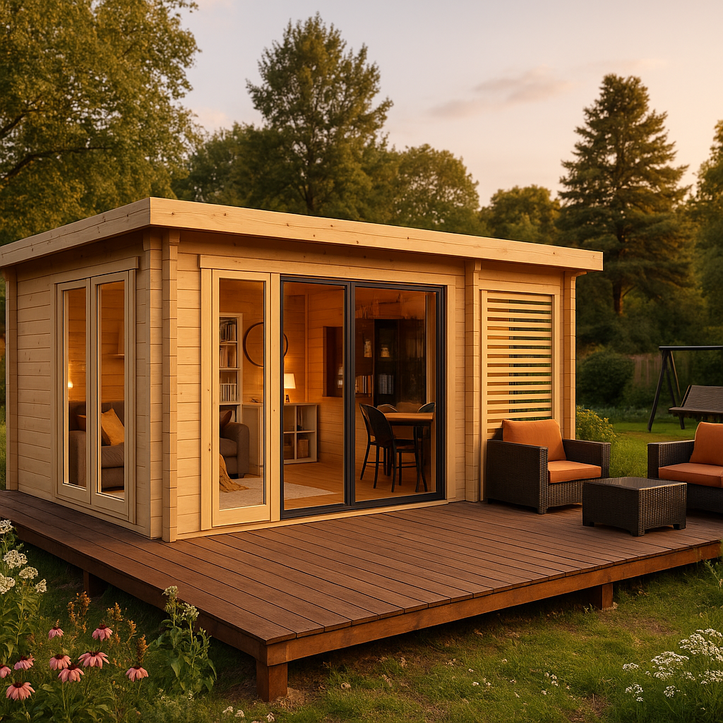 Fjordholz Gartenhaus Ambience 70