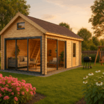 Fjordholz Gartenhaus Lounge Marek