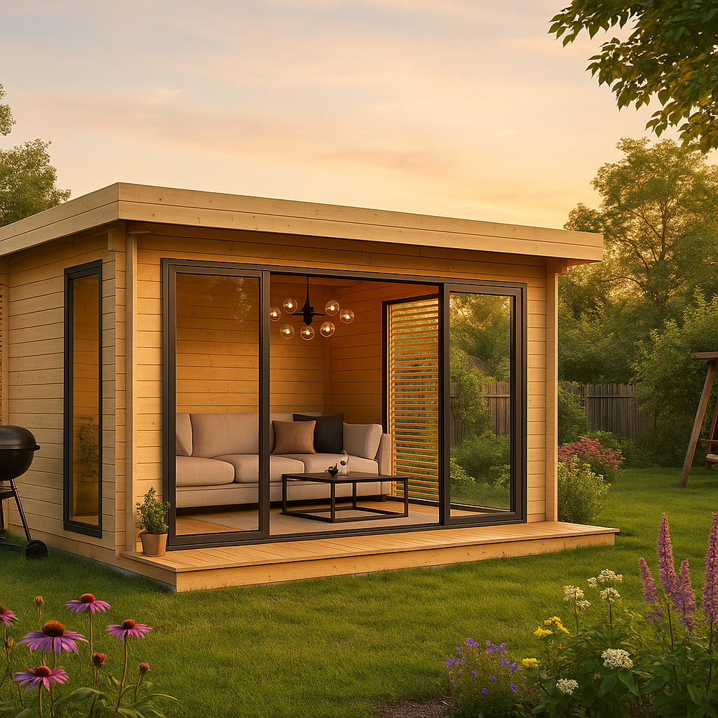 Fjordholz Gartenhaus Melany Alu 70