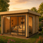 Fjordholz Gartenhaus Modell Bobby 44 Alu