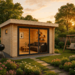 Fjordholz Gartenhaus Modell Kubi 44 Alu Concept