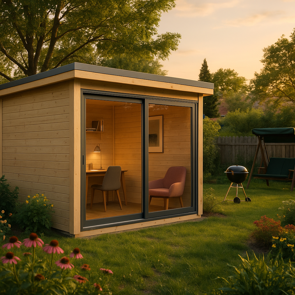 Fjordholz Gartenhaus Modell Mia 28 A