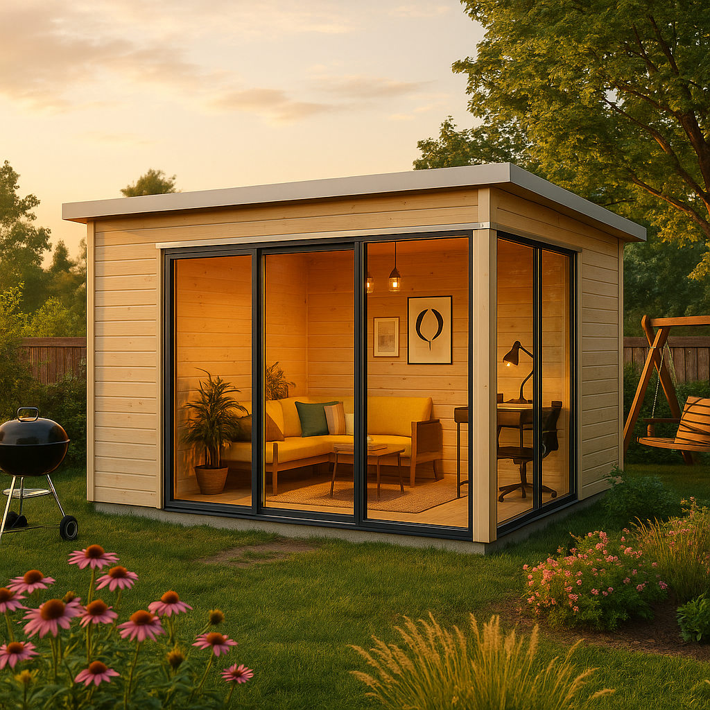 Fjordholz Gartenhaus Modell Mia 28 B