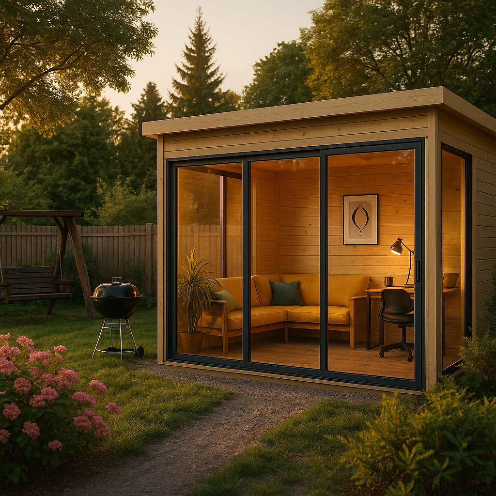 Fjordholz Gartenhaus Modell Mia 28 B