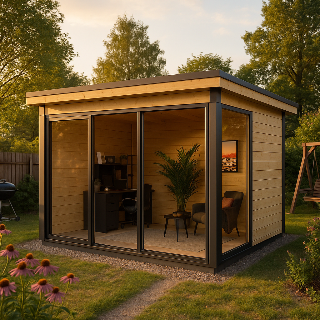 Fjordholz Gartenhaus Modell Mia 28 C