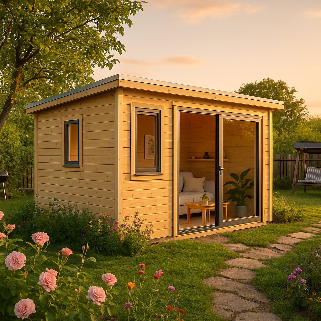 Fjordholz Gartenhaus Modell Mia 28 E