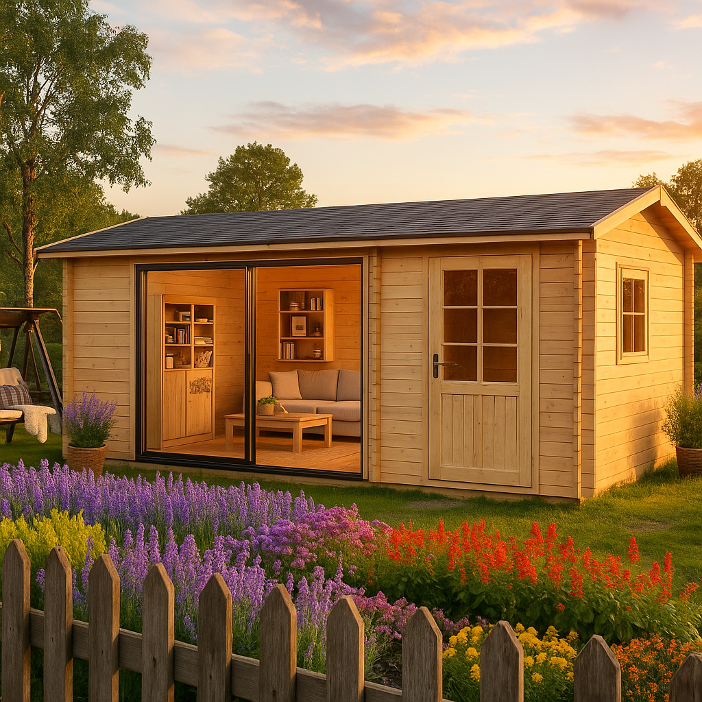 Fjordholz Gartenhaus Modell Mikelli 44