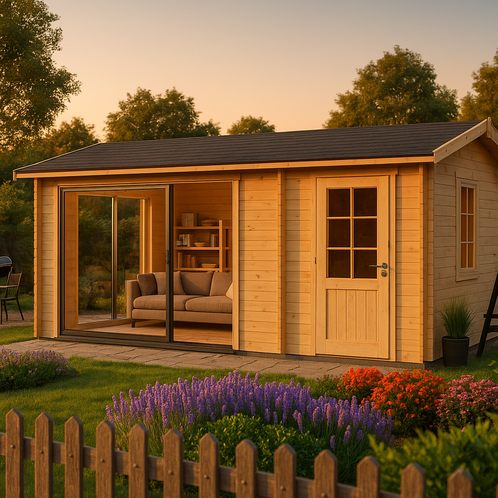 Fjordholz Gartenhaus Modell Mikelli 70