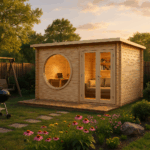 Fjordholz Gartenhaus Modell Office Box Größe XL na