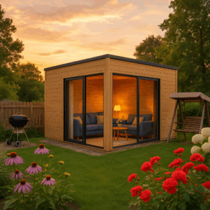 Fjordholz Gartenhaus Modell Q-BIC Alu 44 B Unkategorisiert online kaufen
