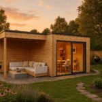 Fjordholz Gartenhaus Modell Q-BIC Alu 70 A + SD