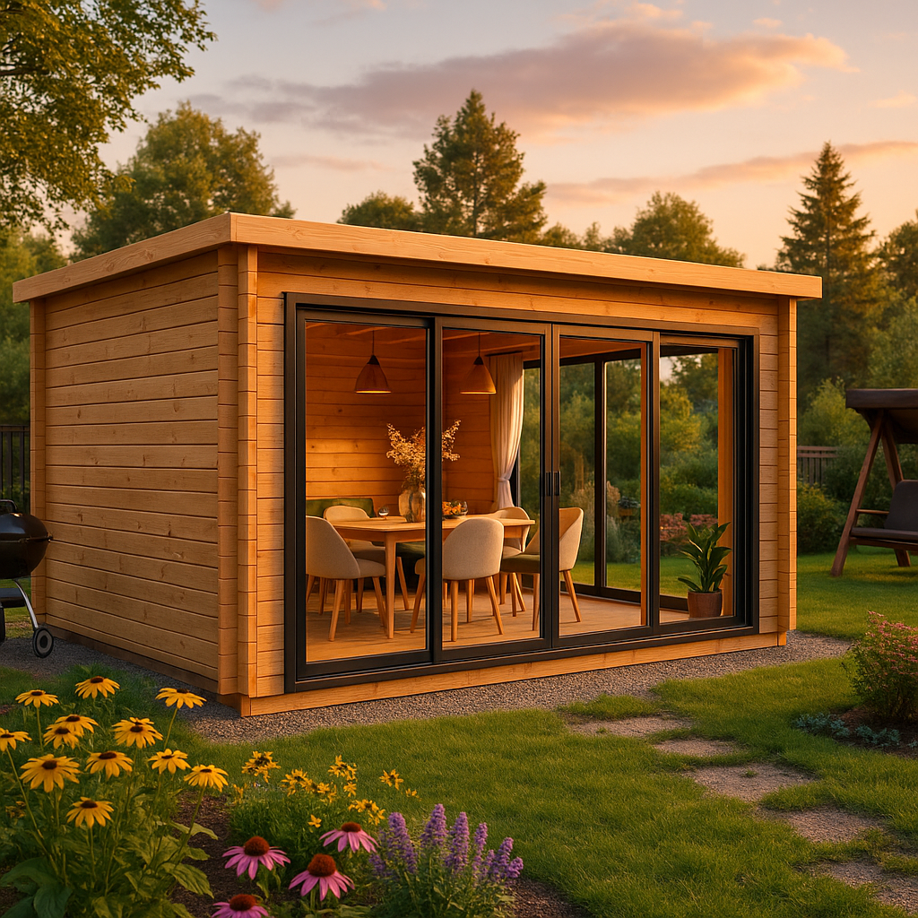 Fjordholz Gartenhaus Modell Ramsay 70 A