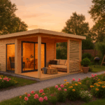 Fjordholz Gartenlounge Modell Carlise 44 Alu