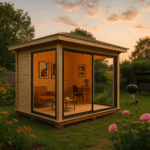 Fjordholz Gartenpavillon Modell Alu 44 B