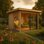 Fjordholz Gartenpavillon Modell Alu 44 C