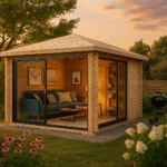 Fjordholz Gartenpavillon Modell Alu 44 E