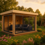 Fjordholz Glaspavillon Alu 44 C