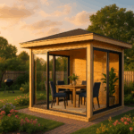 Fjordholz Glaspavillon Modell Alu 44 D