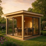 Fjordholz Glaspavillon Modell Alu 44 E