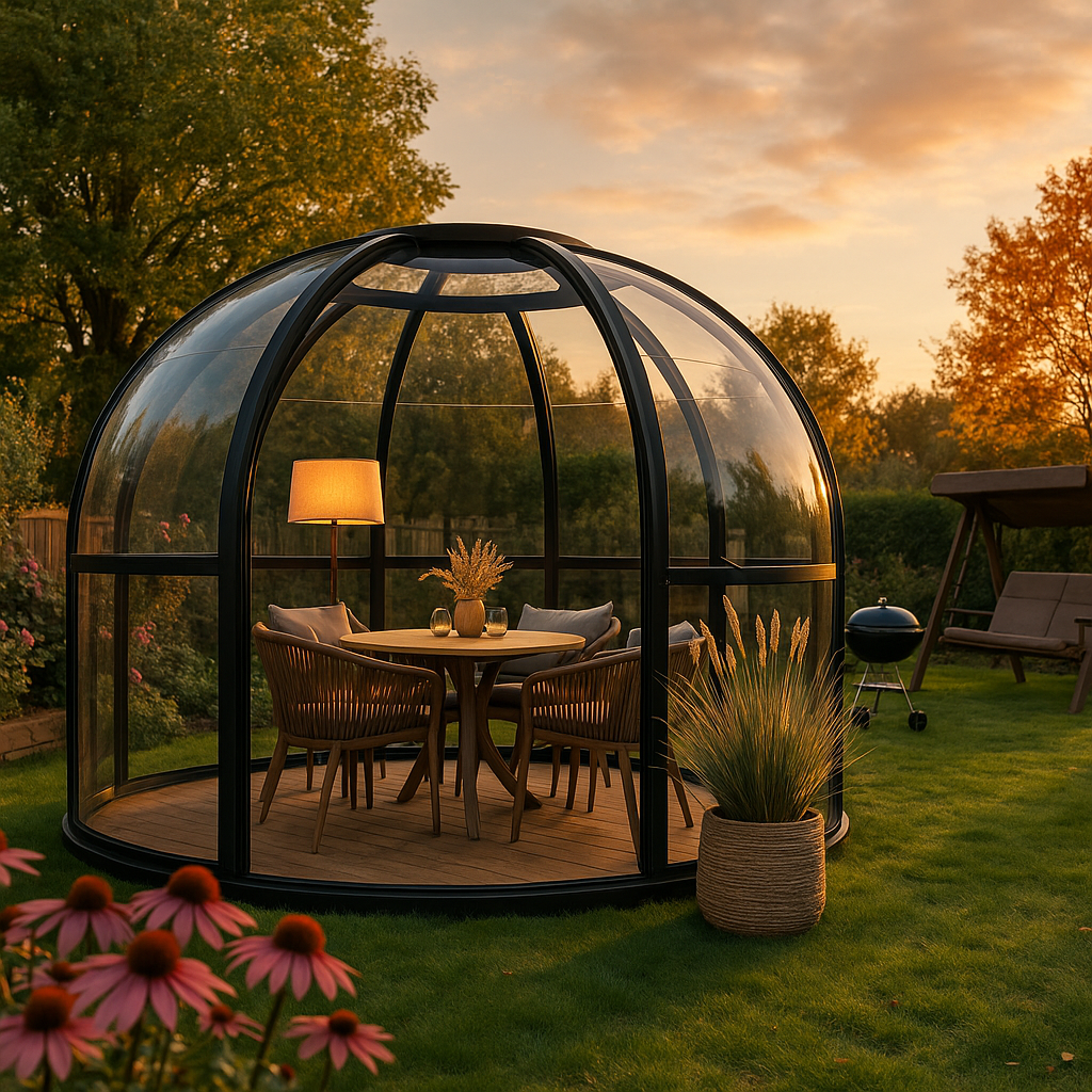 Fjordholz Sky Lounge - Garten Iglu Größe 410 cm