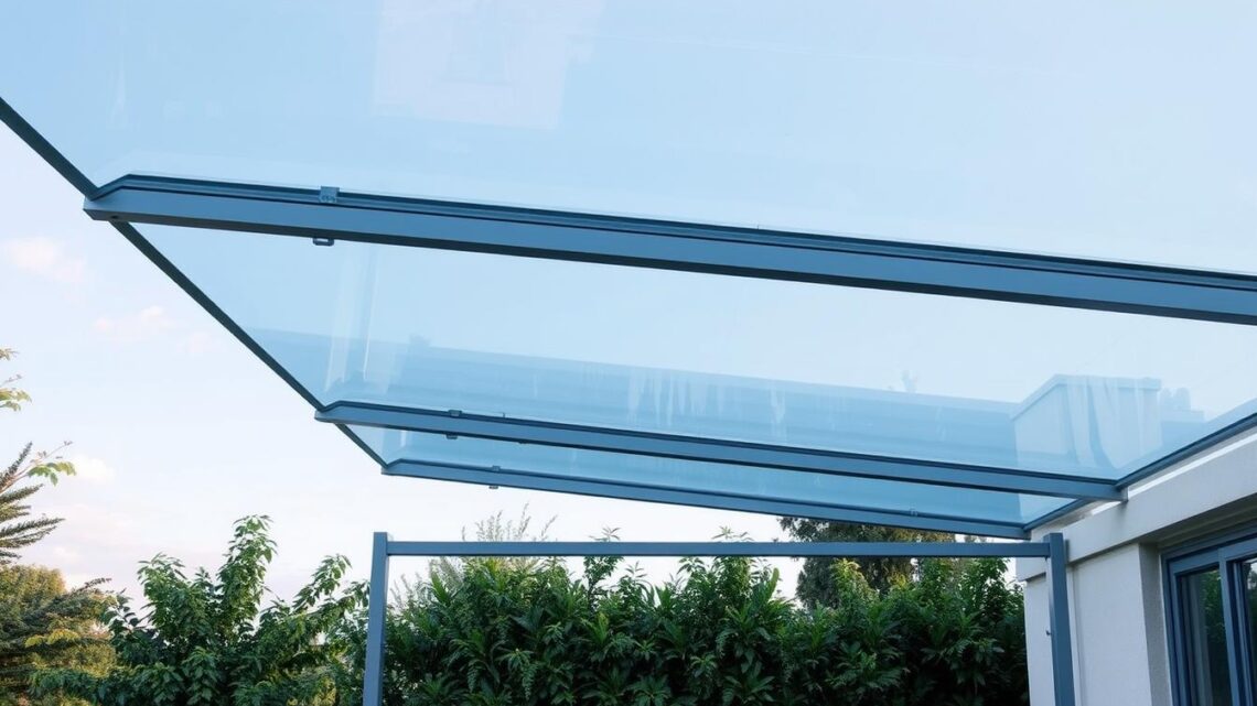 Terrassenüberdachung Glas – Eleganter Wetterschutz