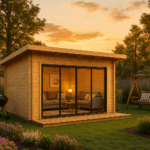 Fjordholz Gartenhaus Modell Starla 44 D