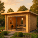 Fjordholz Gartenhaus Modell Starla 44 E