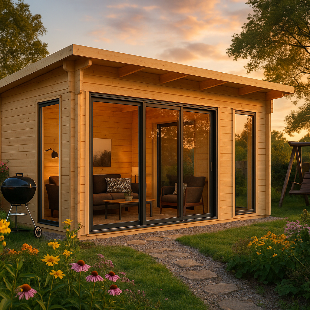 Fjordholz Gartenhaus Modell Starla 70 F